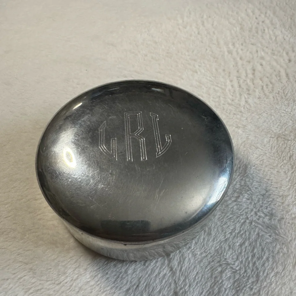 Empire Pewter 701 Ring Dome Decorative Bow with Blue velvet